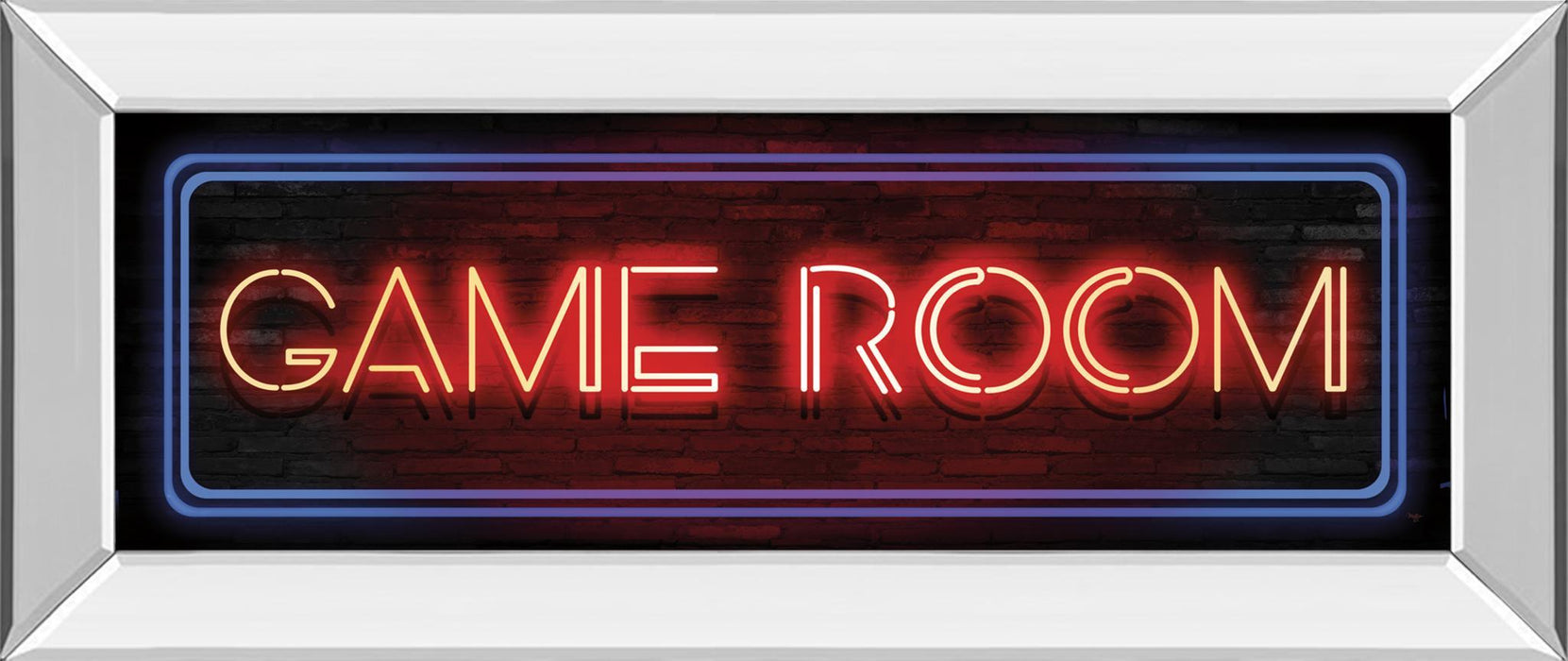 Game Room Neon Sign By Mollie B - Black