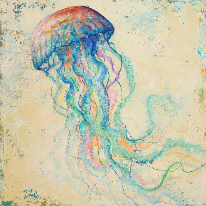 Framed - Creatures Of The Ocean I By Patricia Pinto - Blue