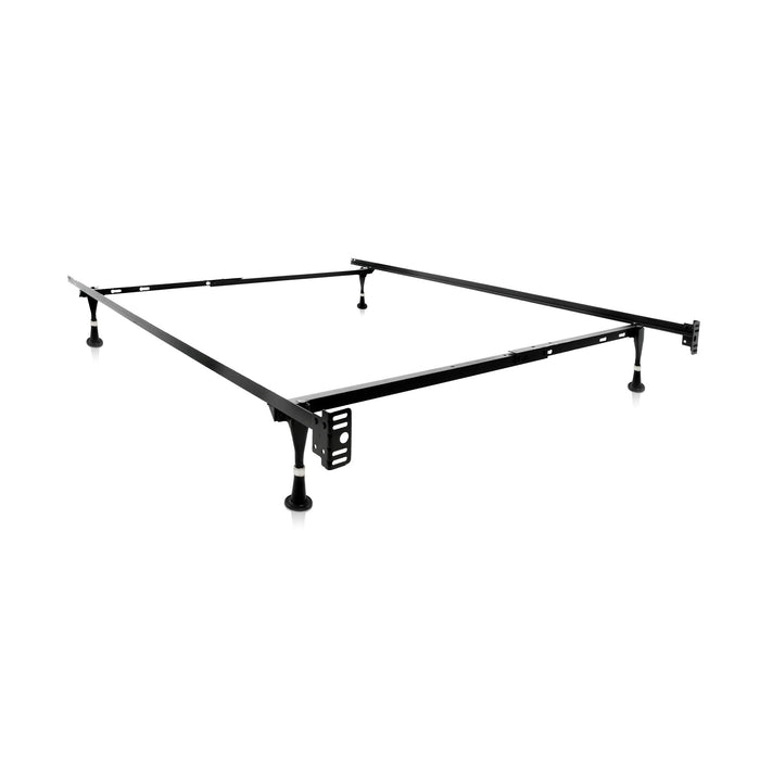 Malouf - Twin over Full Adjustable Bed Frame - Glides