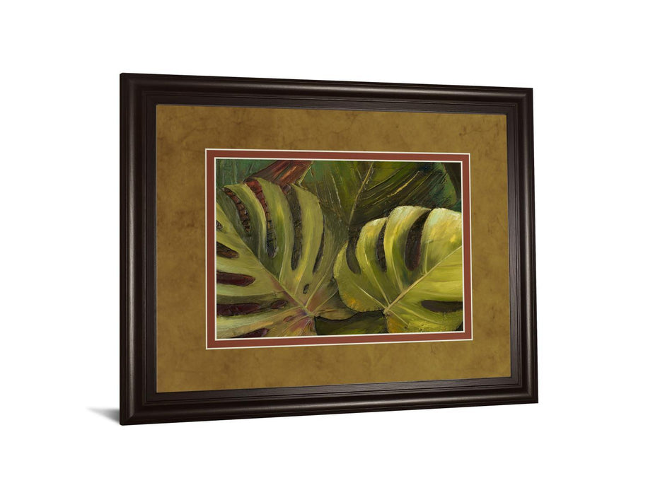 Green For Ever I By Patricia Pinto - Framed Print Wall Art - Green