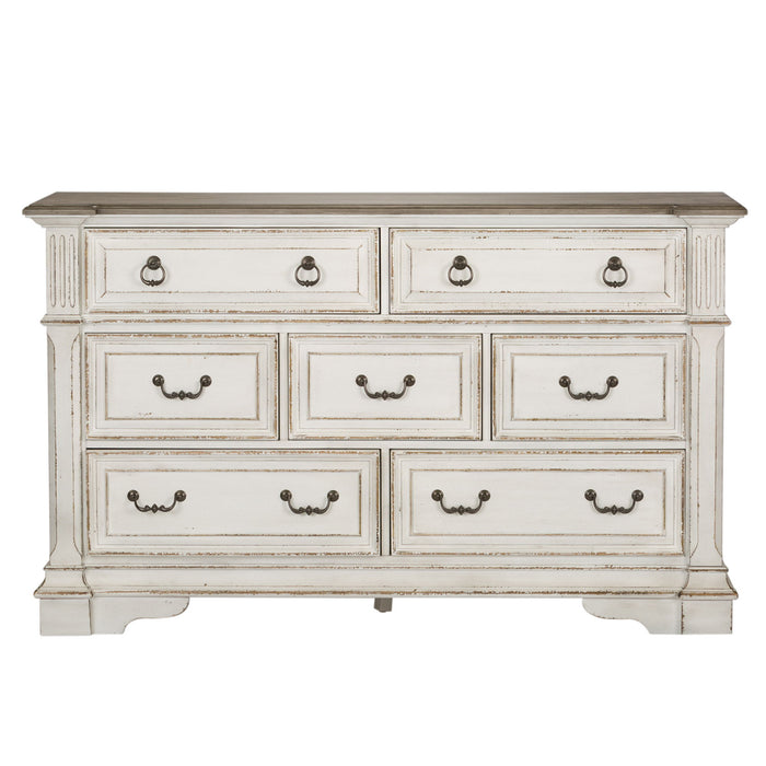 Abbey Park - 7 Drawer Dresser - White