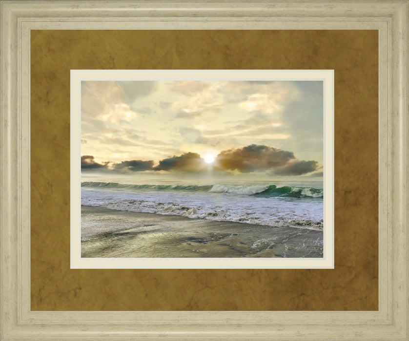 Discovery By Mike Calascibetta - Framed Print Wall Art - Gold