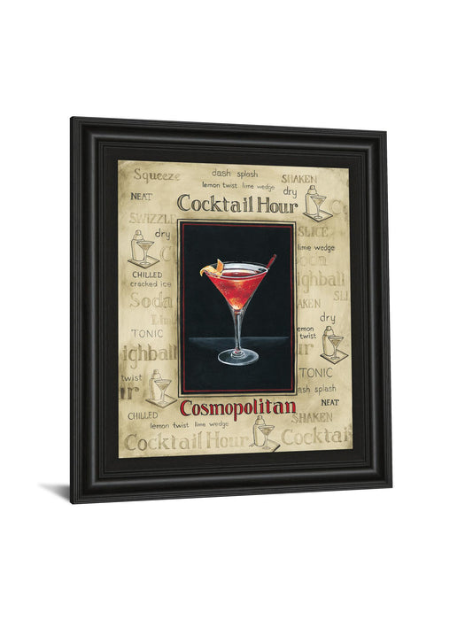 Cosmopolitan By Gregory Gorham - Framed Print Wall Art - Red