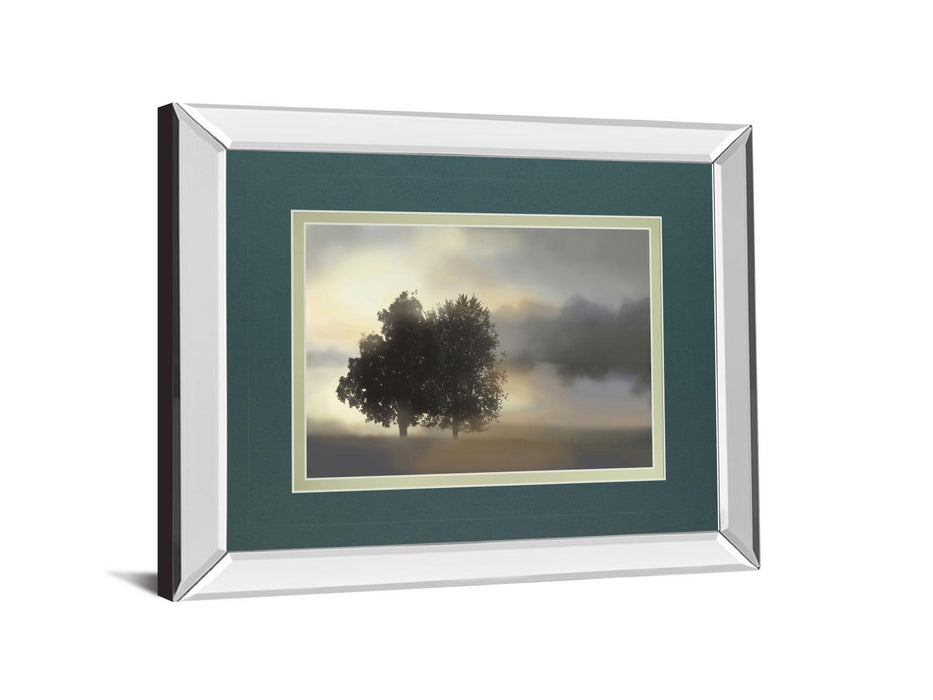 Misty Morning By Nan - Framed Print Wall Art - Yellow