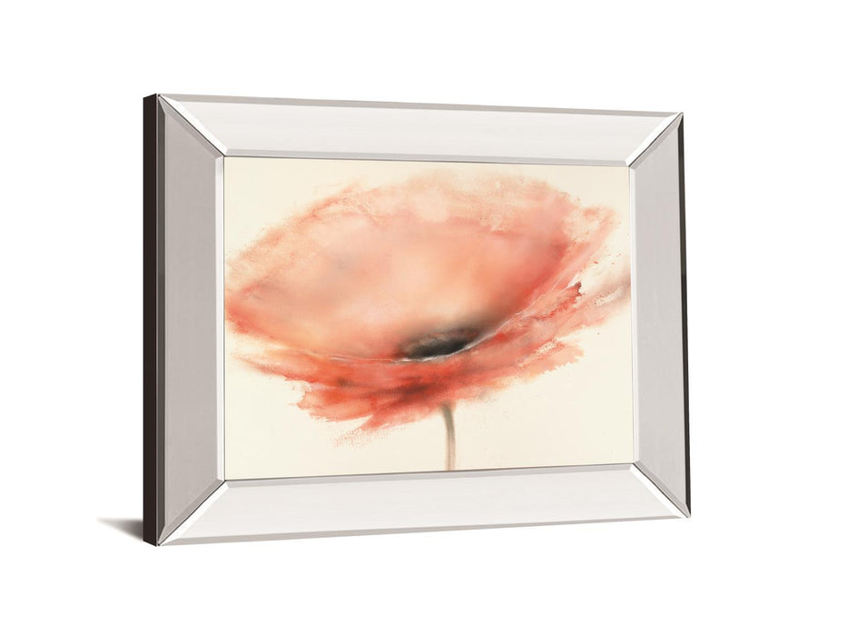 Chiffon Poppy By Prior J.p. Mirrored Frame - Red