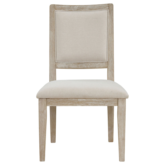 Trofello - Cushioned Dining Side Chair (Set of 2) - White Washed