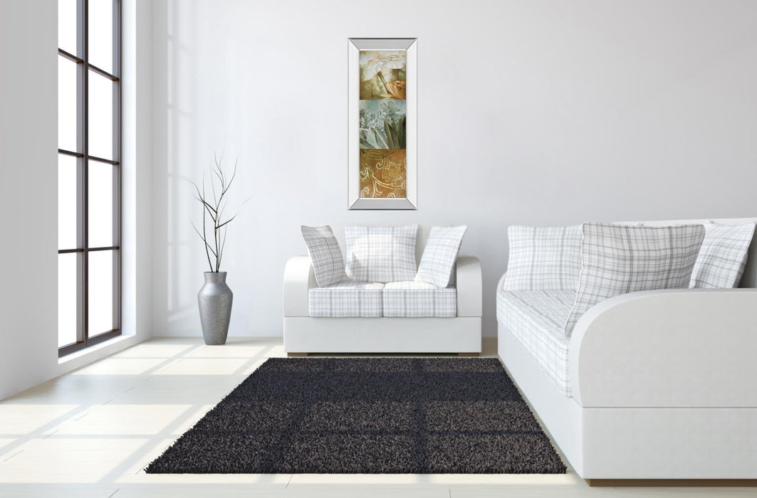 Square Choices By Thompson - Mirrored Frame - Dark Brown