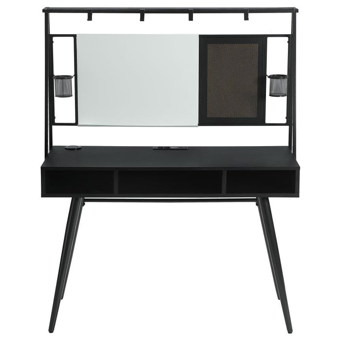 Jessie - Writing Desk With Whiteboard And USB - Black