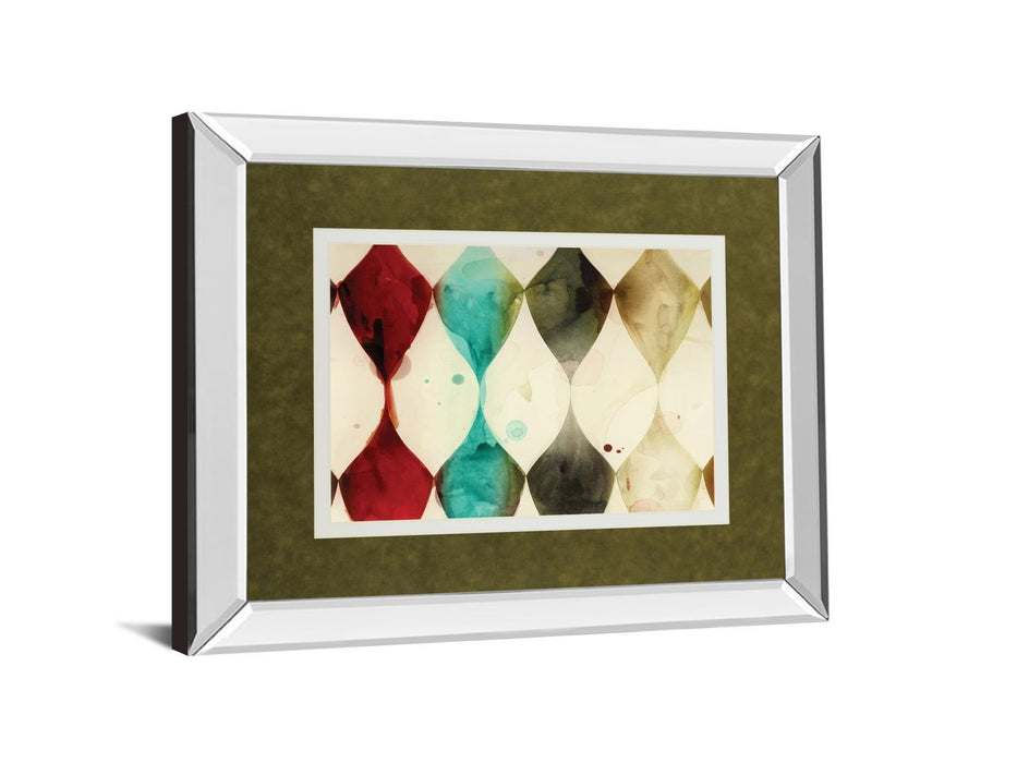 Spotted Heralds By Jessica Jenney - Mirror Framed Print Wall Art - Red