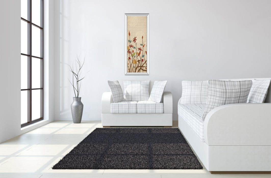 Meadows Farigrounds I By Tandi Venter - Mirrored Frame Wall Art - Beige