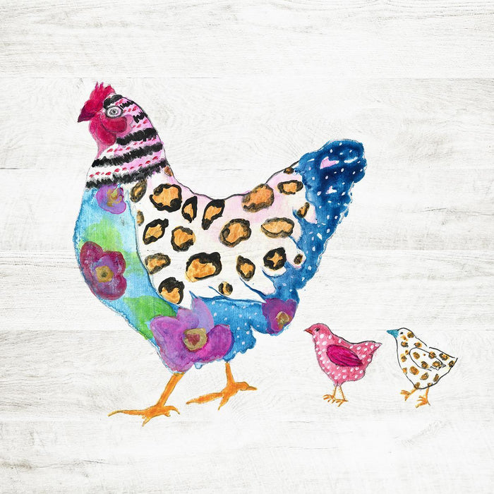 Funky Chicken By Tava Studios - Light Blue