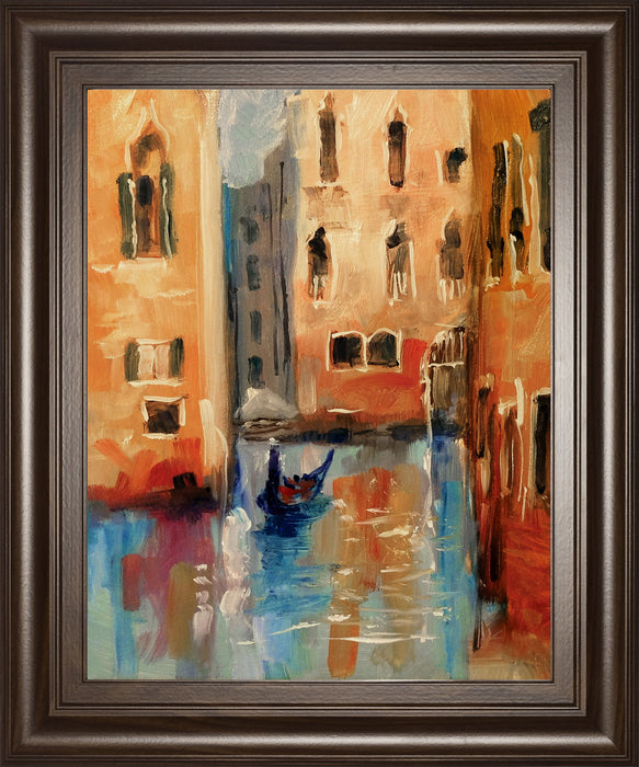 Venice II By Anne Farrall Doyle - Framed Print Wall Art - Light Brown