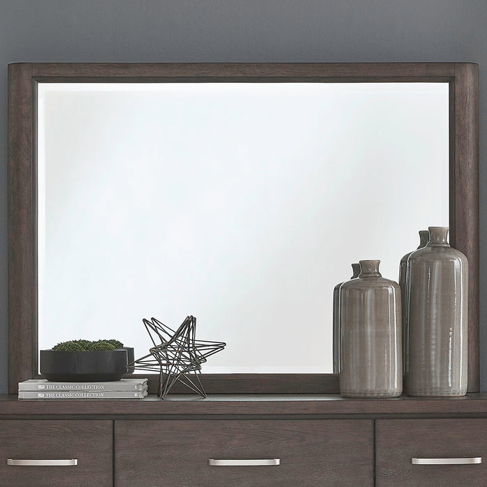 Cascade Falls - Mirror - Satin Espresso