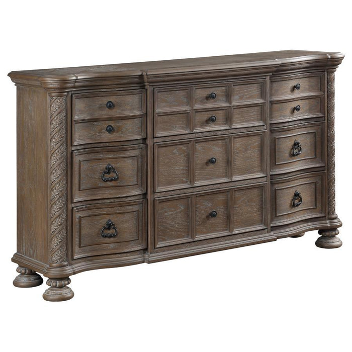 Emmett - 9-Drawer Dresser - Walnut