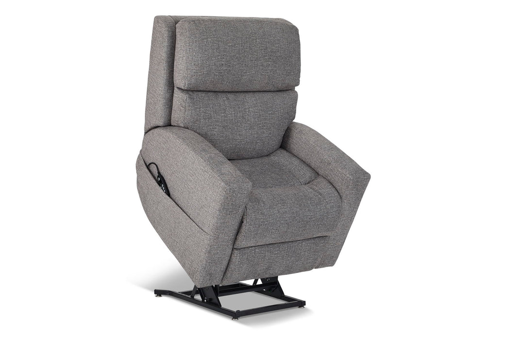 Score - Power Lift Recliner with Power Headrest & Lumbar - Gray