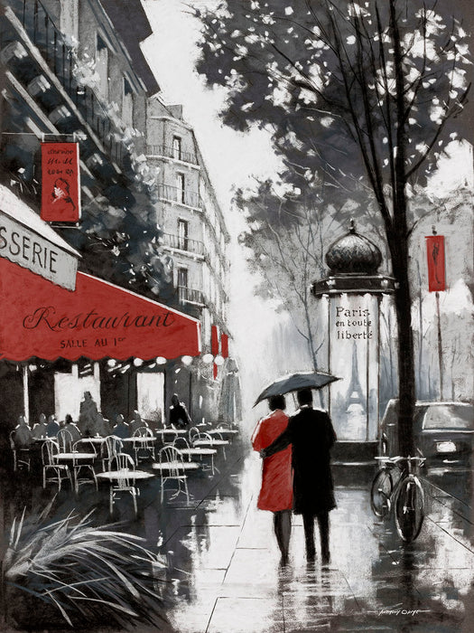 Rainy Paris II By A. Orme - Dark Gray