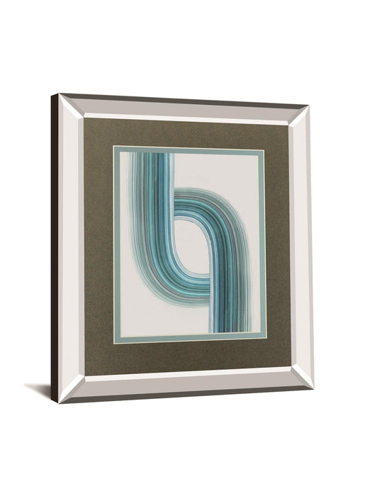 Moda Operandi I By Pi Studio Mirrored Frame - Blue