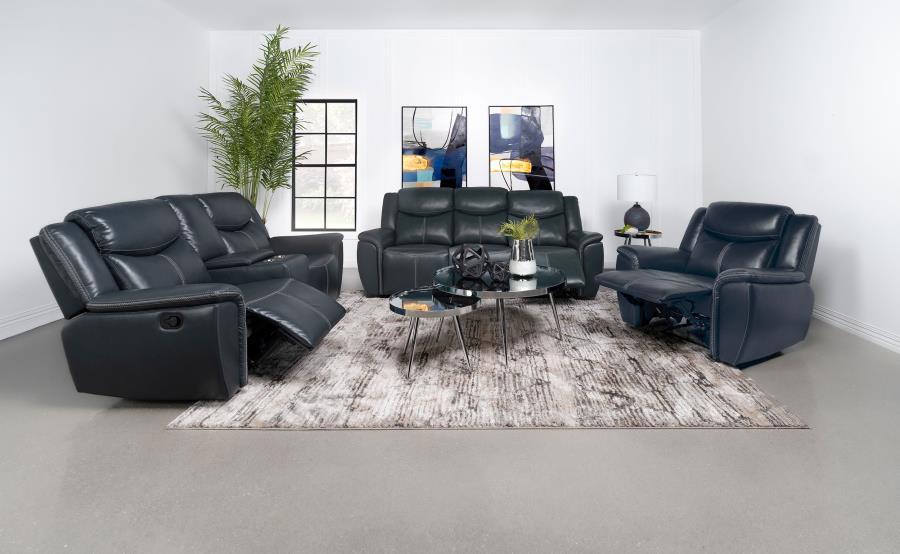 Sloane - Upholstered Motion Reclining Sofa Set