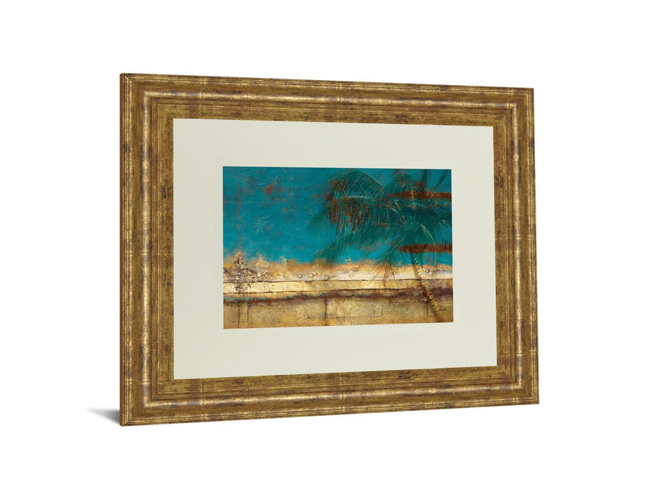 Sea Landscapes By Patricia Pinto - Framed Print Wall Art - Blue