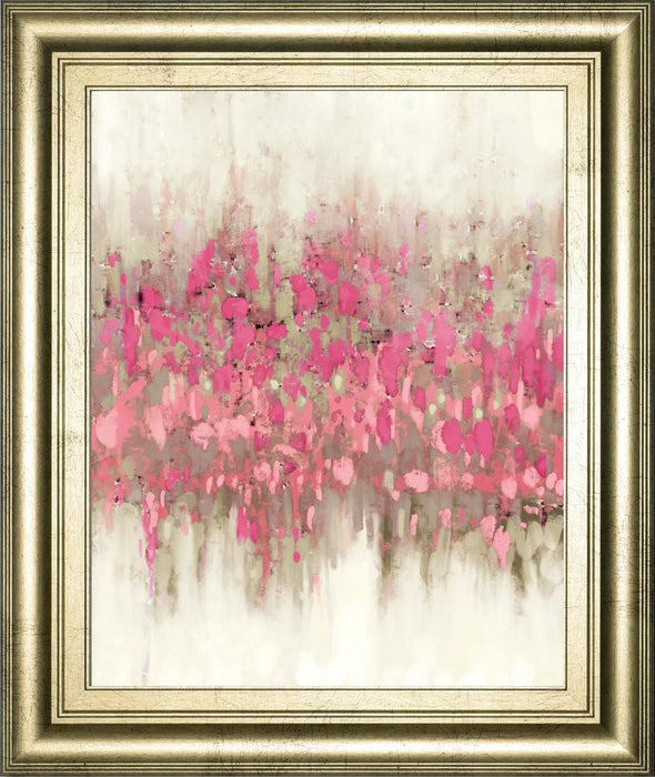 22x26 Crossing Abstract I By DanMeneely - Pink