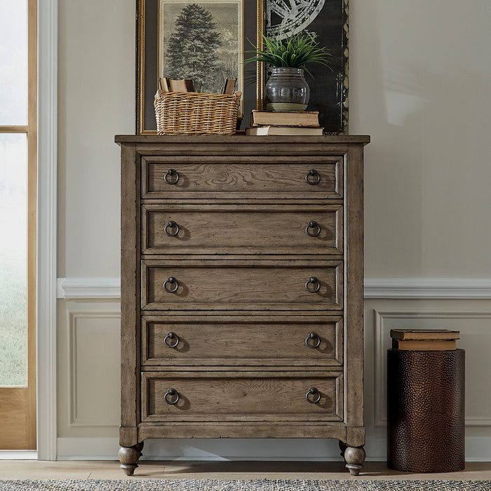 Americana Farmhouse - 5 Drawer Chest