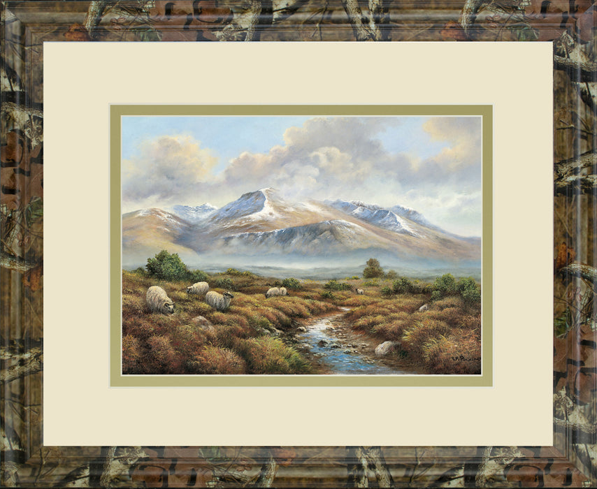 Ben Nevis By Wendy Reeves - Wall Art - Dark Brown