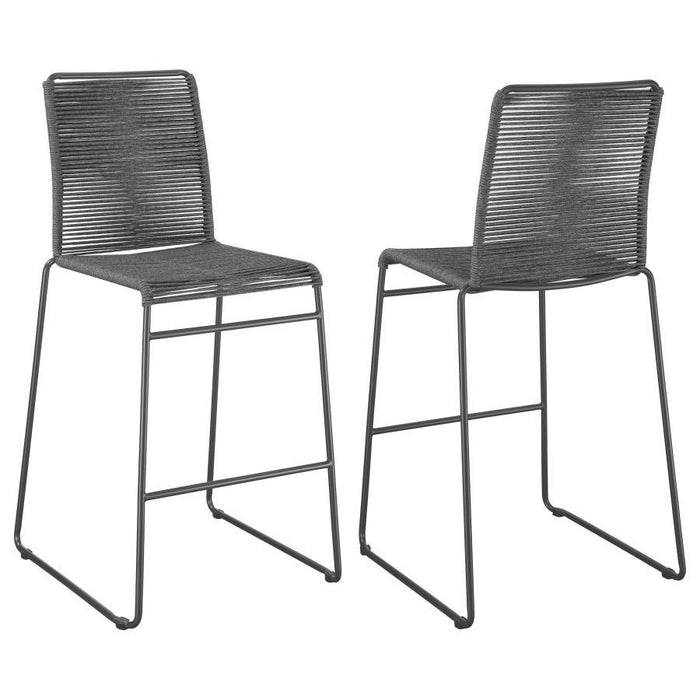 Jerome - Woven Rope Metal Chair (Set of 2)