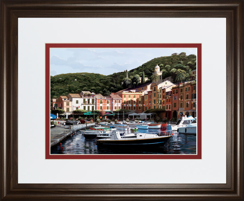 Sunshine Over Portofino By Saunders B. - Green