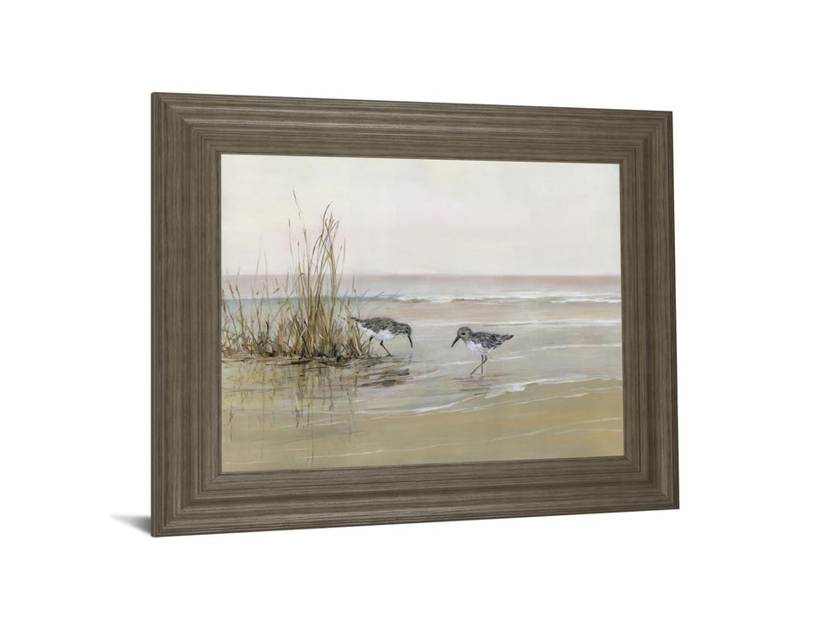 Early Risers I By Sally Swatland - Framed Print Wall Art - Beige