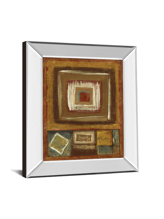 In The Rough By Jenny Siekmann - Mirror Framed Print Wall Art - Bronze