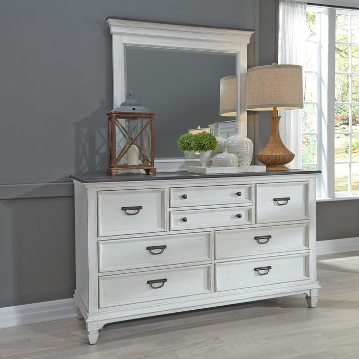 Allyson Park - Panel Bed, Dresser & Mirror