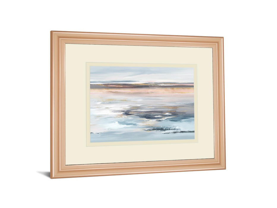 Beyond The Sea By Valeria Mravyan - Framed Print Wall Art - Pink