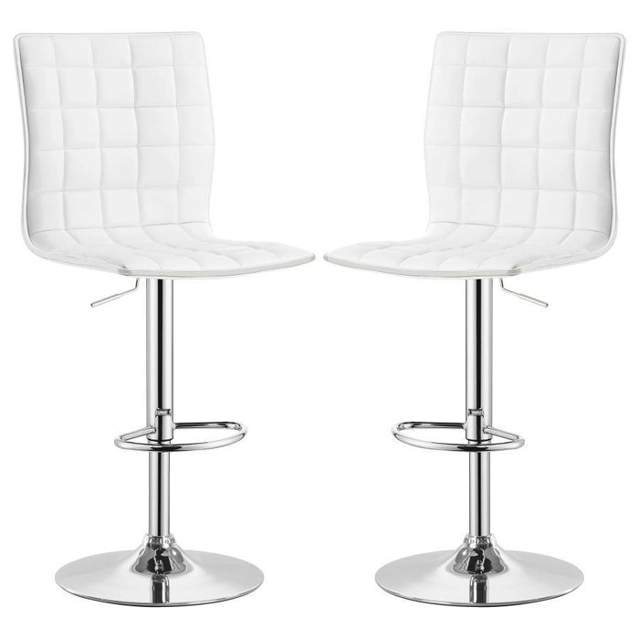 Ashbury - Upholstered Adjustable Bar Stool (Set of 2)