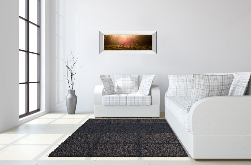 Morning Haze By Joe Reynolds - Print Wall Art - Dark Brown