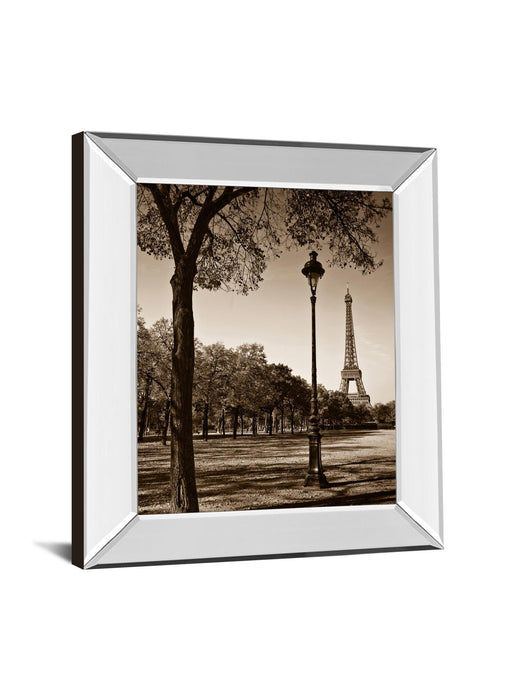 An Afternoon Stroll-pari By Maihara - Mirrored Frame - Black