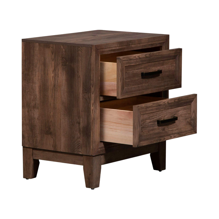 Ridgecrest - 2 Drawer Nightstand - Light Brown