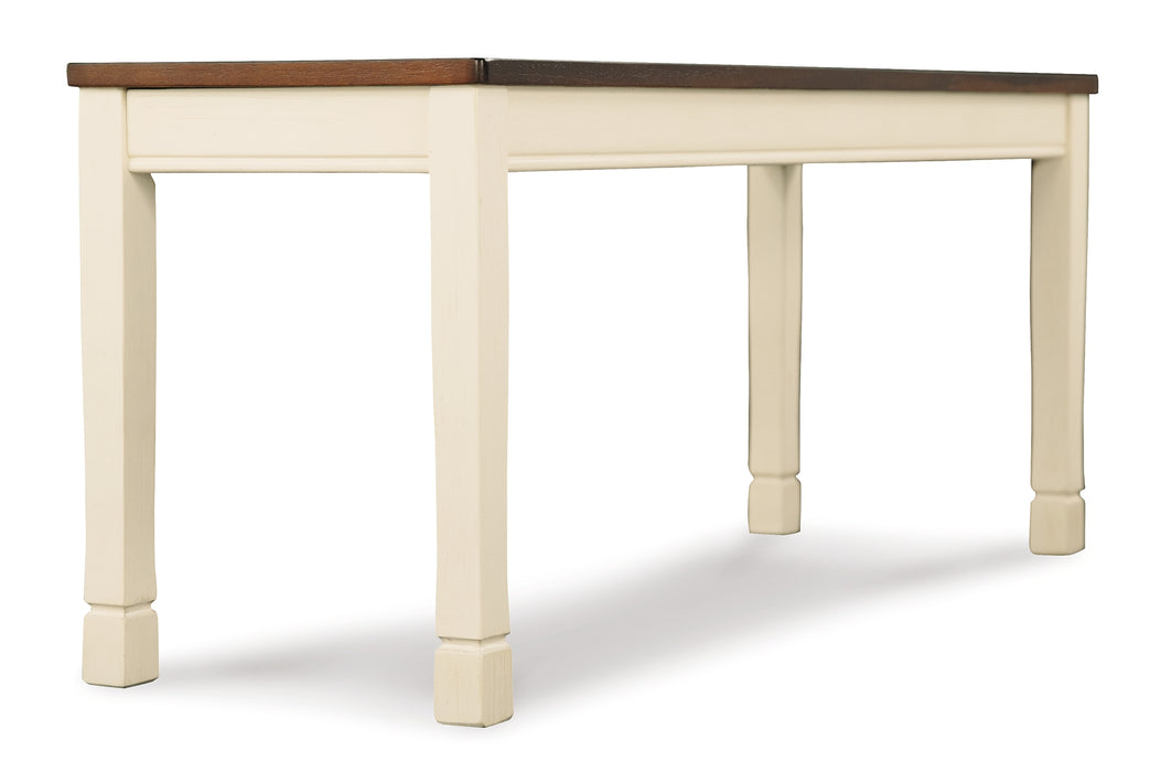 Whitesburg Large Dining Room Bench