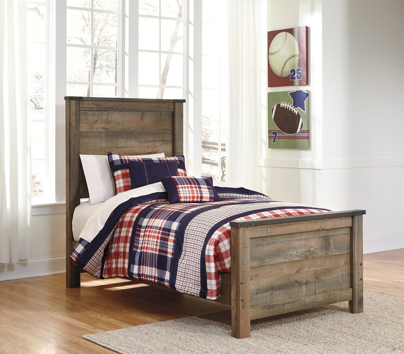 Trinell  Panel Bed