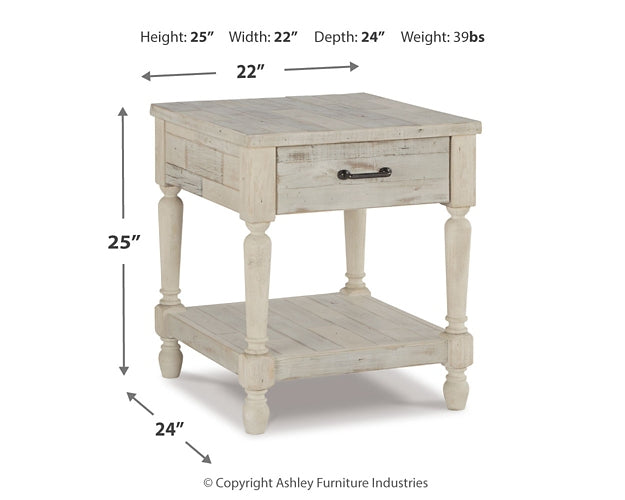 Shawnalore Rectangular End Table