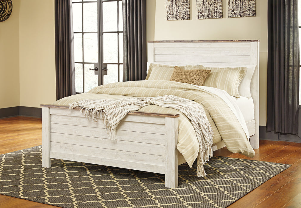 Willowton  Panel Bed