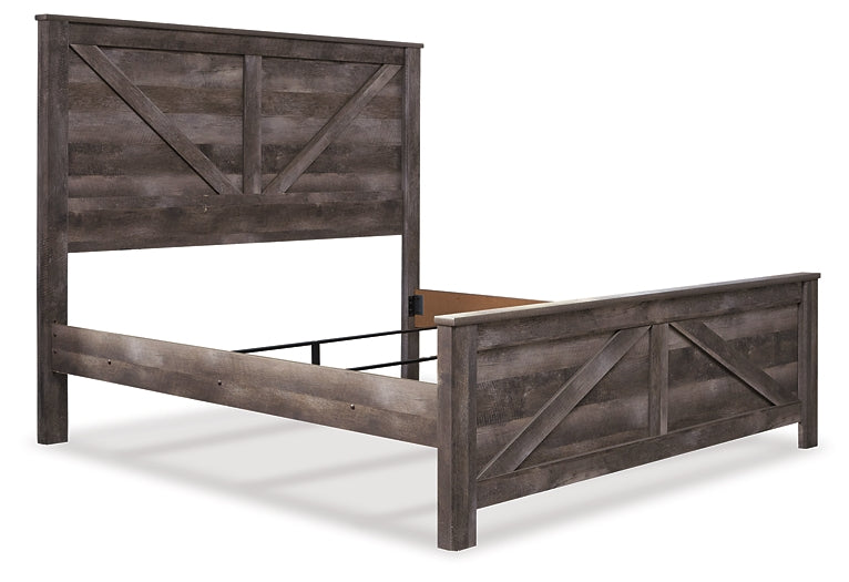 Wynnlow  Crossbuck Panel Bed