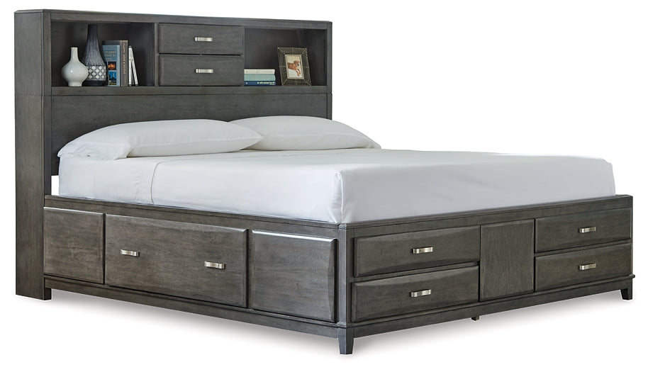 Caitbrook  Storage Bed With 8 Drawers