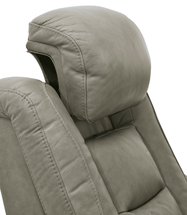 The Man-Den PWR Recliner/ADJ Headrest