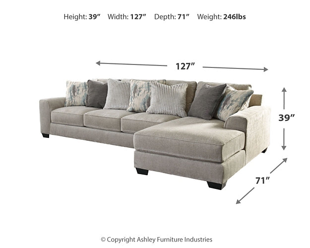 Ardsley 2-Piece Sectional with Chaise