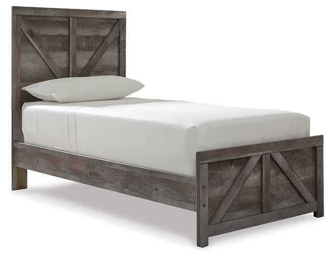 Wynnlow  Crossbuck Panel Bed