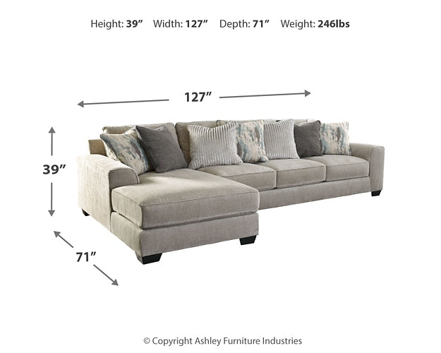 Ardsley 2-Piece Sectional with Chaise