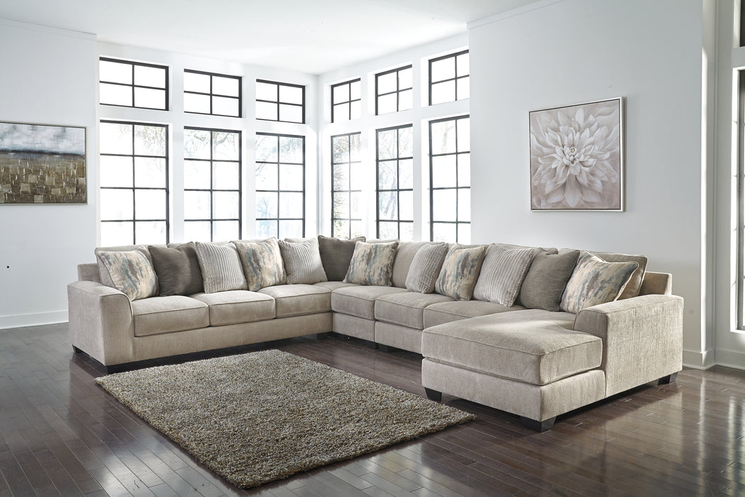 Ardsley 5-Piece Sectional with Chaise