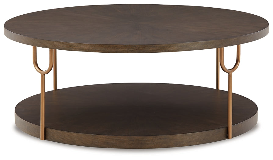 Brazburn Round Cocktail Table