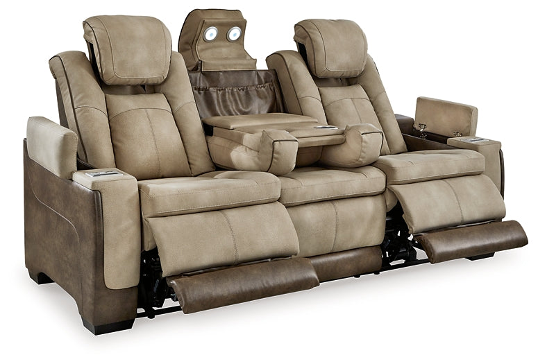 Next-Gen DuraPella PWR REC Sofa with ADJ Headrest