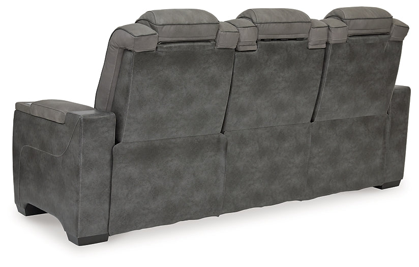 Next-Gen DuraPella PWR REC Sofa with ADJ Headrest